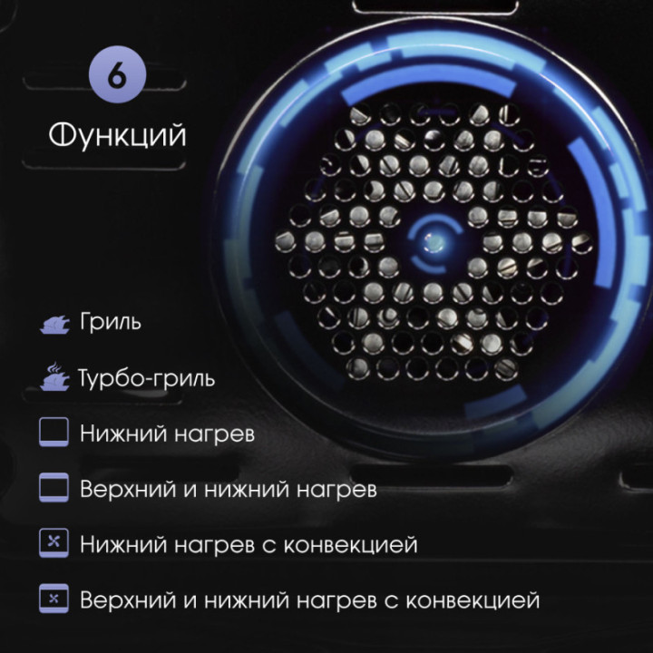 Купить Духовой шкаф Zigmund & Shtain E 145 S Электрическая духовка