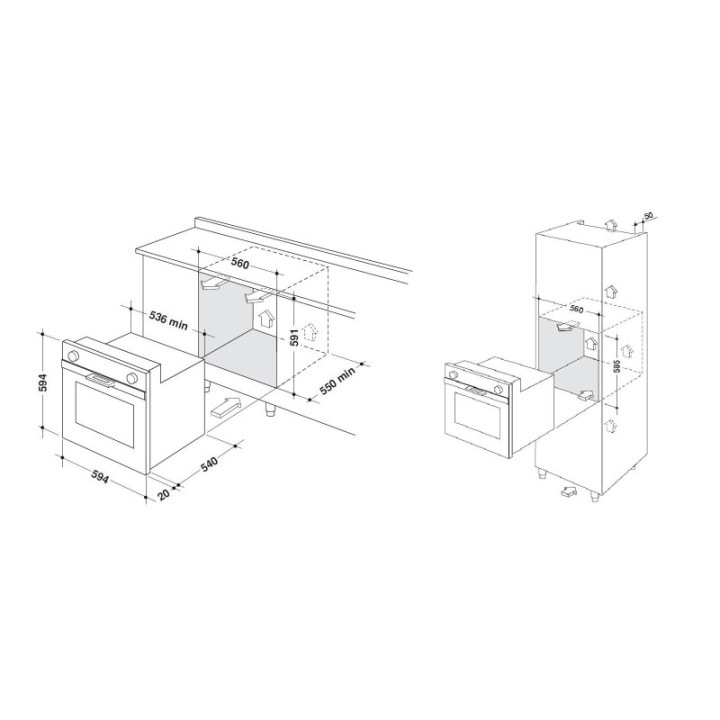 Купить Духовой шкаф DeLonghi DEO 745 BB NARA
