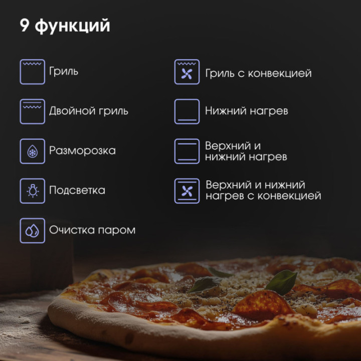 Купить Духовой шкаф Zigmund & Shtain E 177 B Электрическая духовка