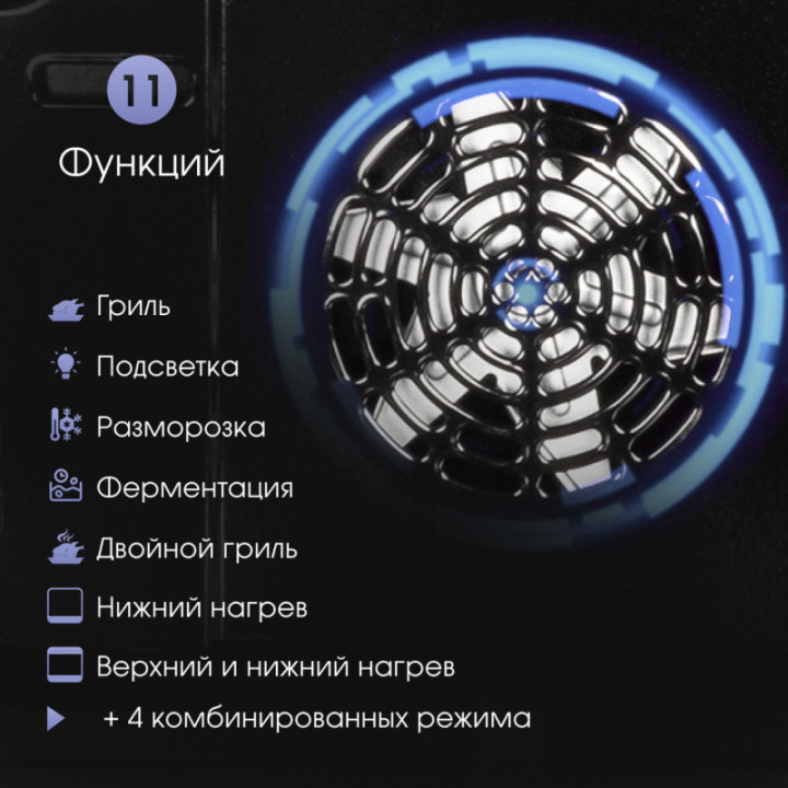 Купить Духовой шкаф Zigmund & Shtain E 168 W Электрическая духовка