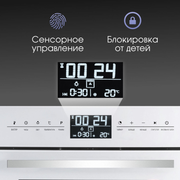 Купить Духовой шкаф Zigmund & Shtain EN 117.921 W Электрическая духовка