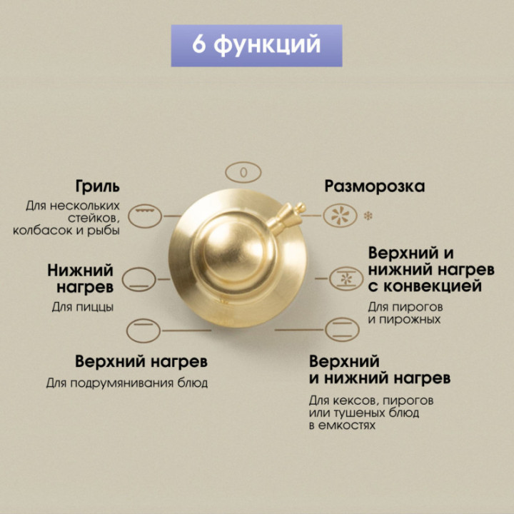 Купить Духовой шкаф Zigmund & Shtain E 161 Х Электрическая духовка