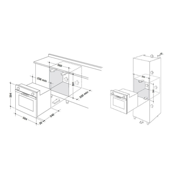 Купить Духовой шкаф DeLonghi DEO 755 BB RAMONA
