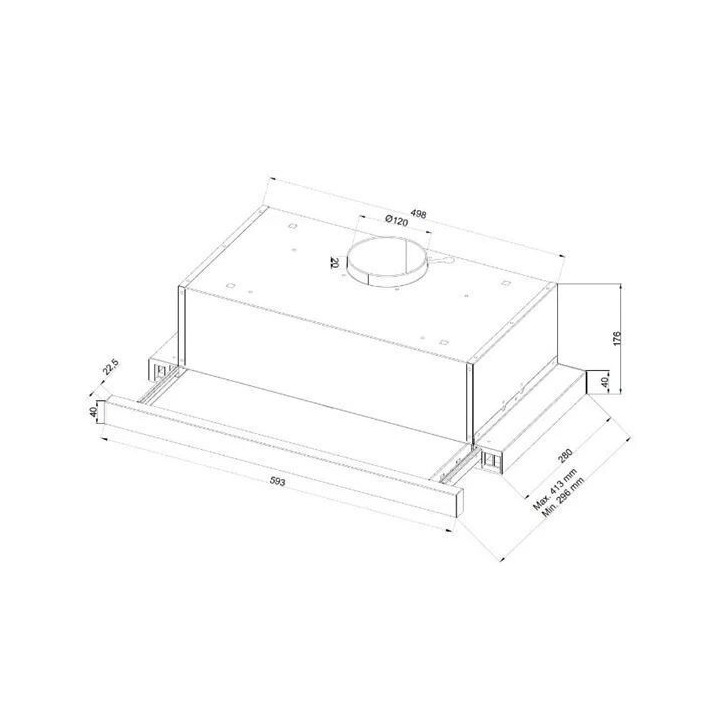 Купить KANZLER Kanzler телескопическая вытяжка D 544 W |  shop-kmv