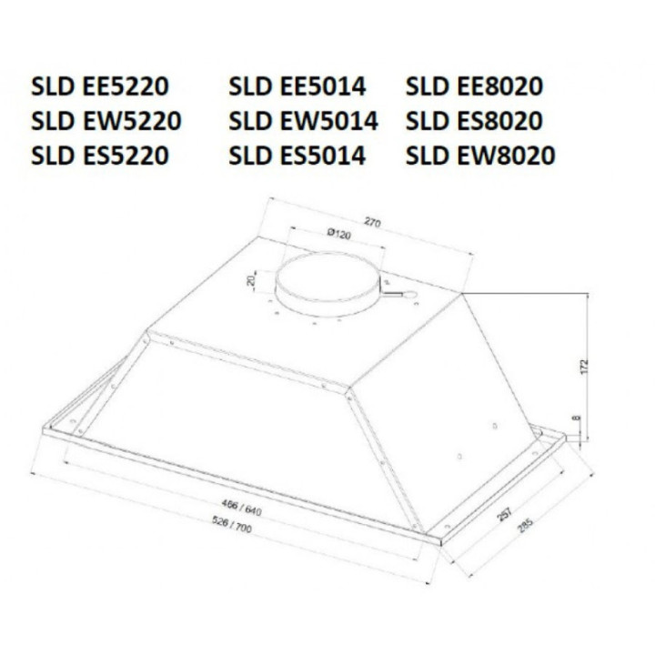 Купить Schaub lorenz SCHAUB LORENZ вытяжка SLD ES 5220 |  shop-kmv