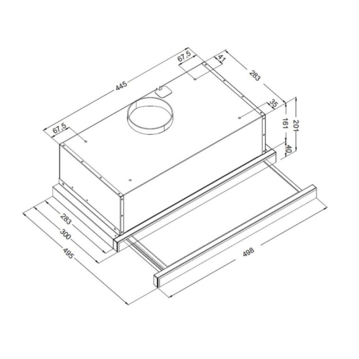 Купить Korting KORTING вытяжка KHP 5512 GN |  shop-kmv