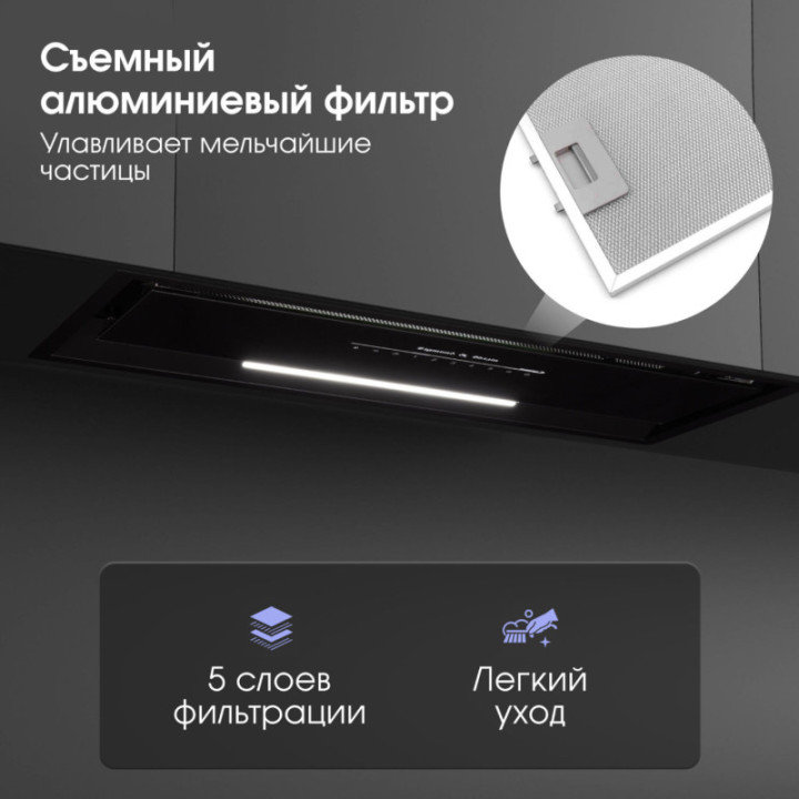 Купить Zigmund & Shtain Zigmund & Shtain K 019.7 B Кухонная вытяжка |  shop-kmv