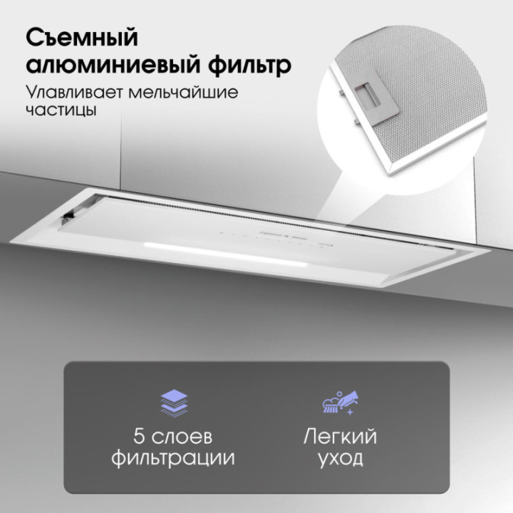 Купить Zigmund & Shtain Zigmund & Shtain K 019.7 W Кухонная вытяжка |  shop-kmv
