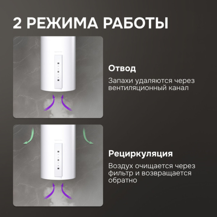 Купить Zigmund & Shtain Zigmund & Shtain K 160.4 W Кухонная вытяжка |  shop-kmv