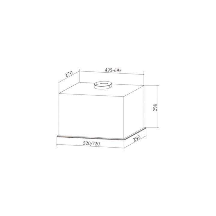 Купить Millen MILLEN MBKHG 901 WH вытяжка |  shop-kmv