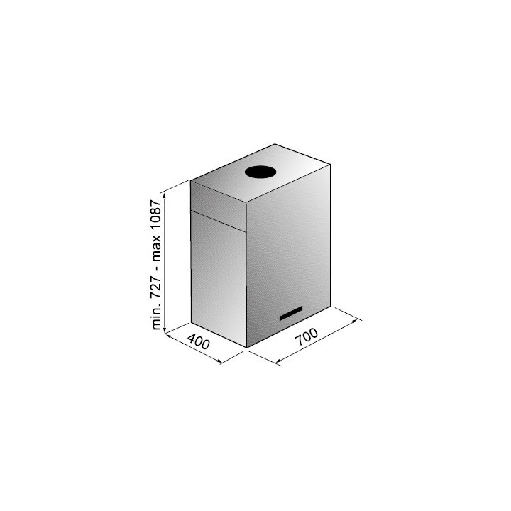 Купить Korting KORTING вытяжка KHА 7950 X Cube |  shop-kmv