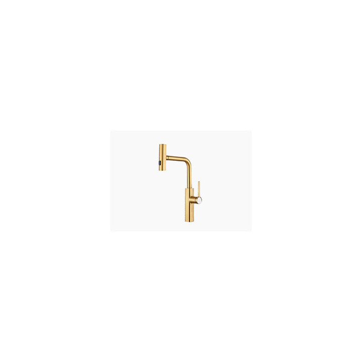 Смеситель для кухни VALFEX Apollion Steel Golden — фото 6