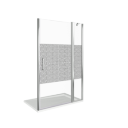 Душевая дверь в нишу Good Door Fantasy WTW-140-F-CH