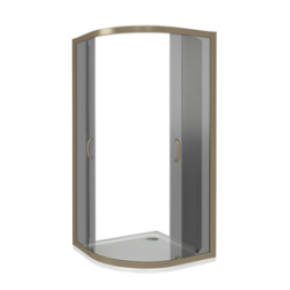 Душевое ограждение Good Door Jazze R-120-B-BR