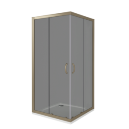 Душевое ограждение Good Door Jazze CR-80-B-BR