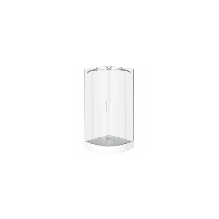 Душевое ограждение Good Door Galaxy R-TD-100-C-CH