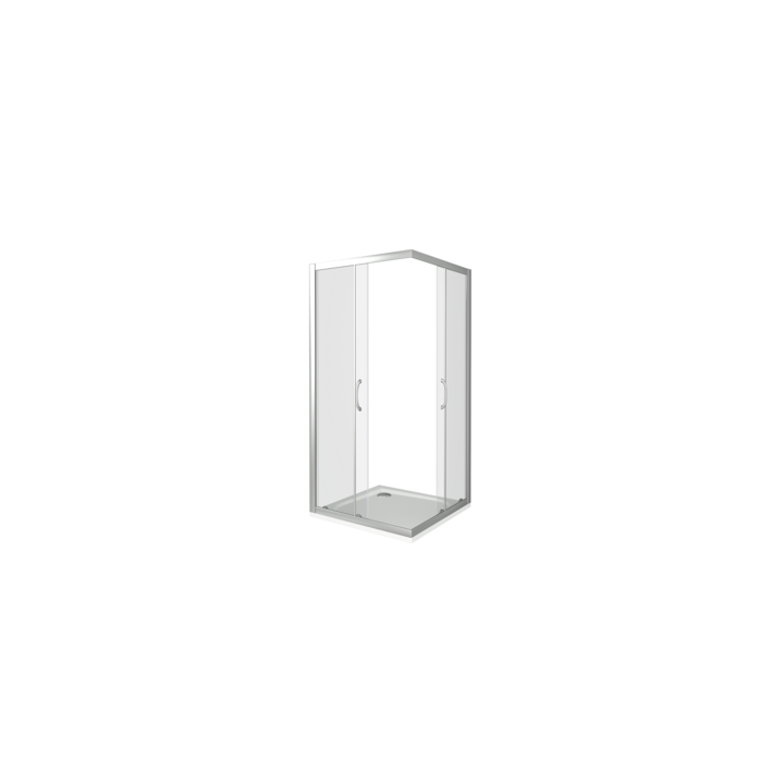 Душевое ограждение Good Door Latte CR-80-C-WE