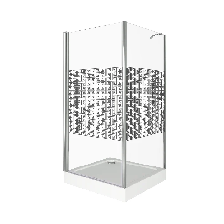 Купить Душевое ограждение Good Door Fantasy CR -90-F-CH, 90 х 90 х 185