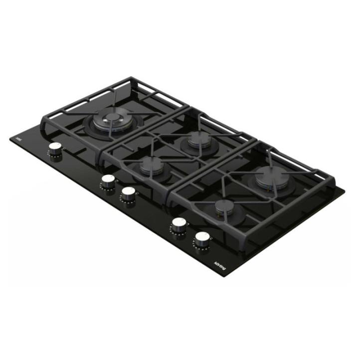 Газовая варочная панель Korting газовая варочная HGG 9987 CTN FLC — фото 2