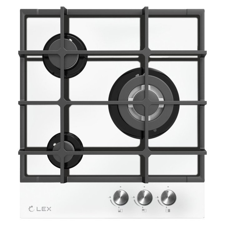 Газовая варочная панель Lex GVG 431 WH — фото 1