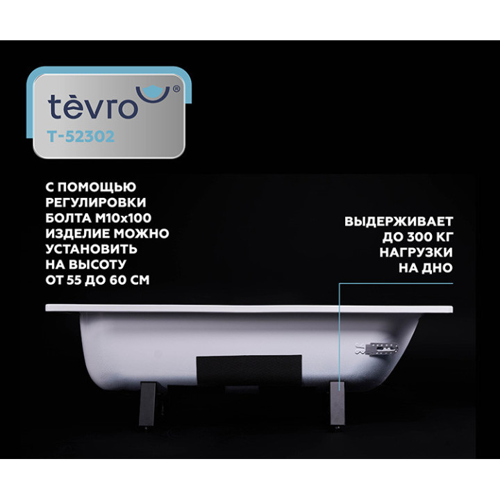 Стальная ванна Tevro Тонда 150х75 см купить по выгодной цене