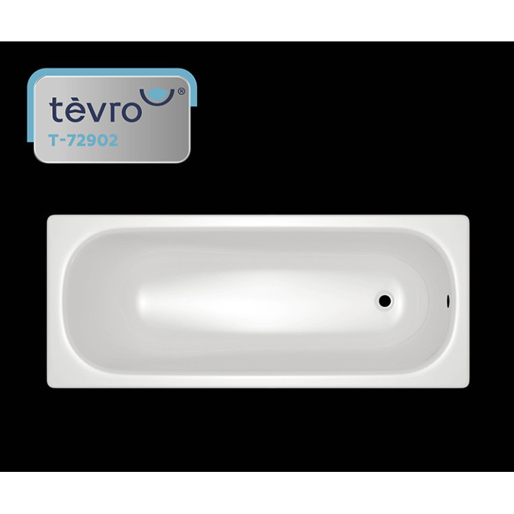 Стальная ванна Tevro 170х70 см купить по выгодной цене