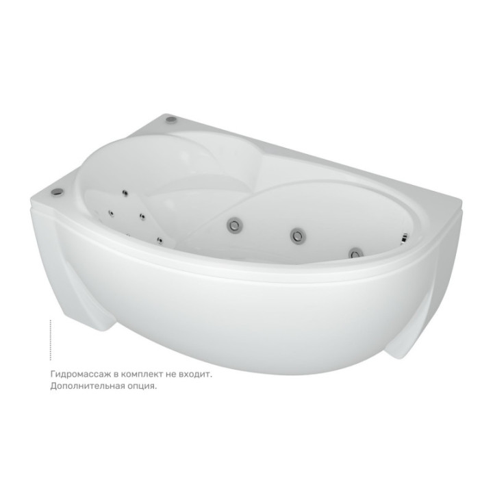 Купить акриловую ванну Aquatek Бетта 170x97 левая в Пятигорске — shop-kmv.ru
